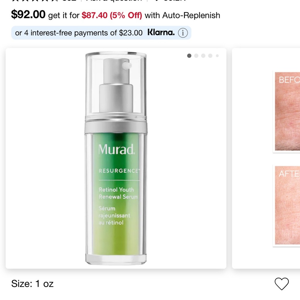 MURD serum retinal youth renewal
